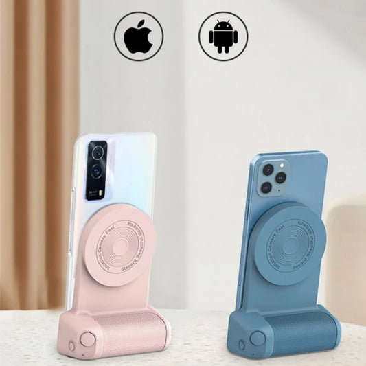 Bluetooth Camera Assistant Magnetic Camera Handle Handheld Stable Anti Shake Wireless Charging Camera Handle Bluetooth Bracket