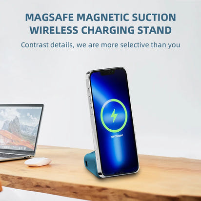 Bluetooth Camera Assistant Magnetic Camera Handle Handheld Stable Anti Shake Wireless Charging Camera Handle Bluetooth Bracket