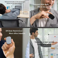 Cheerdots2 Bluetooth Detachable AI Air Mouse Wireless Split AI-Recording Mouse