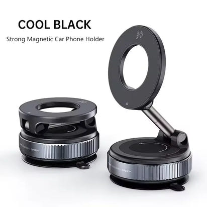 Xiaomi Strong Magnetic Phone Holder Foldable Design 360° Adjustable Vacuum Car Mount For Cell Phone For iphone Live Streaming